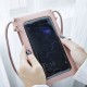 Women Casual Solid Hollow Out Touch Screen 6.3 inch Phone Bag Shoulder Bag Crossbody Bag Women Casual Solid Hollow Out Touch Screen 6.3 inch Phone Bag Shoulder Bag Crossbody Bag
