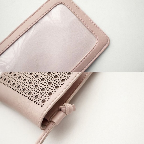 Women Casual Solid Hollow Out Touch Screen 6.3 inch Phone Bag Shoulder Bag Crossbody Bag Women Casual Solid Hollow Out Touch Screen 6.3 inch Phone Bag Shoulder Bag Crossbody Bag