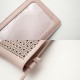 Women Casual Solid Hollow Out Touch Screen 6.3 inch Phone Bag Shoulder Bag Crossbody Bag Women Casual Solid Hollow Out Touch Screen 6.3 inch Phone Bag Shoulder Bag Crossbody Bag