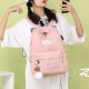 Women Large Capacity Casual Travel Outdoor Student School Bag With USB Charging Wear-resistance Backpack Women Large Capacity Casual Travel Outdoor Student School Bag With USB Charging Wear-resistance Backpack