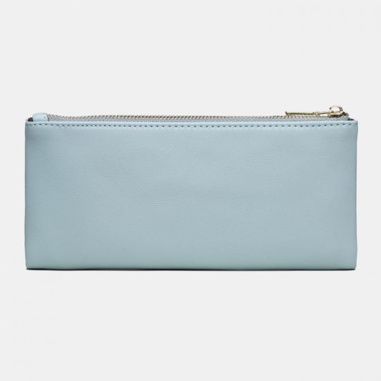 Women 13 Card Slots Bifold Flower Printed Long Wallet Clutches Bag Women 13 Card Slots Bifold Flower Printed Long Wallet Clutches Bag