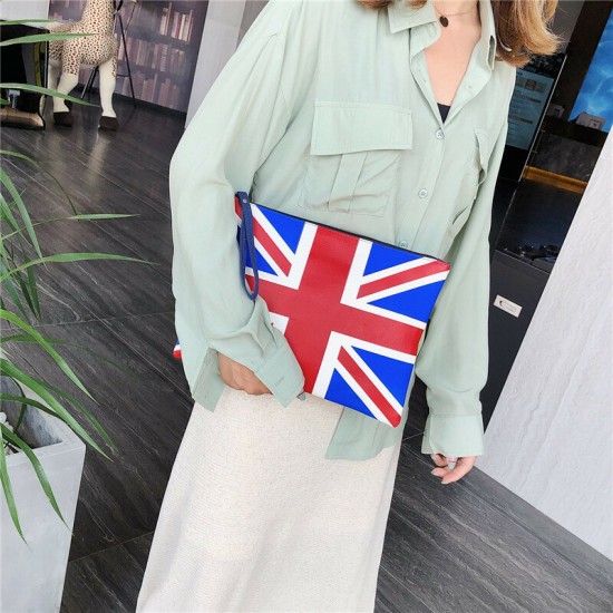 Fashion American Flag Independence Day Personality Clutches Bag Handbag Envelope Bag Fashion American Flag Independence Day Personality Clutches Bag Handbag Envelope Bag