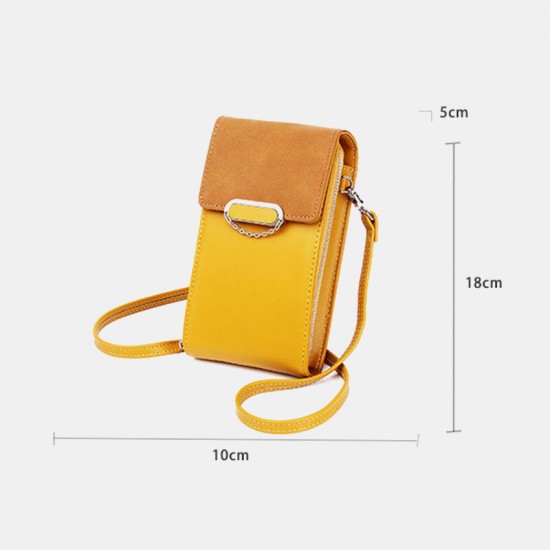 Women PU Leather Multi-carry Fashion Casual Phone Bag Cross Body Bag Women PU Leather Multi-carry Fashion Casual Phone Bag Cross Body Bag