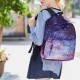 Women 3Pcs Galaxy Printed School Backpack Meal Bag Pencil Case Women 3Pcs Galaxy Printed School Backpack Meal Bag Pencil Case