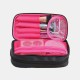 Women Waterproof Double Zipper Two Layers Large Capacity Storage Bag Clutch Cosmetic Bag Women Waterproof Double Zipper Two Layers Large Capacity Storage Bag Clutch Cosmetic Bag