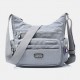 Women Waterproof Multi-pocket Solid Casual Crossbody Bag Shoulder Bag Women Waterproof Multi-pocket Solid Casual Crossbody Bag Shoulder Bag
