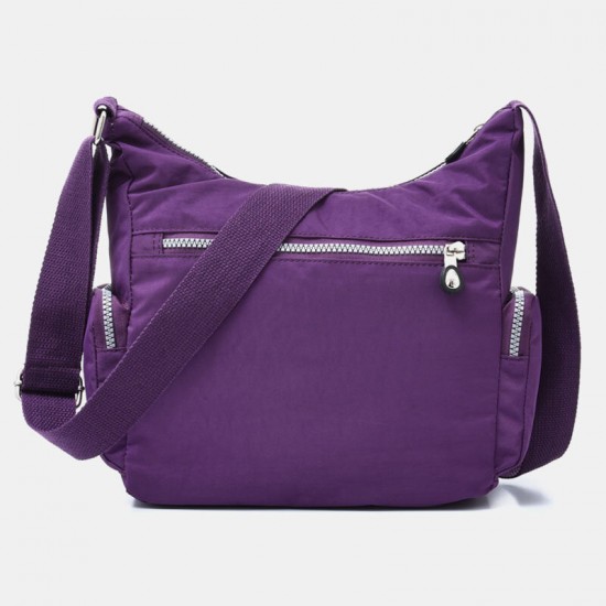 Women Waterproof Multi-pocket Solid Casual Crossbody Bag Shoulder Bag Women Waterproof Multi-pocket Solid Casual Crossbody Bag Shoulder Bag