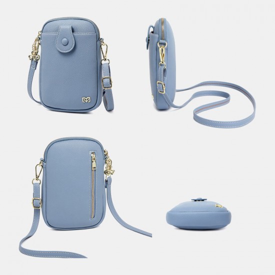 Women 6.3 Inch iPhone Solid Waterproof Crossbody Bag Phone Bag Women 6.3 Inch iPhone Solid Waterproof Crossbody Bag Phone Bag