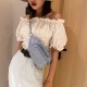 Women Alligator Croc Pattern Chains Multi-Carry Belt Chest Bag Crossbody Bag Women Alligator Croc Pattern Chains Multi-Carry Belt Chest Bag Crossbody Bag
