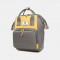 Women Oxford Patchwork Waterproof Anti theft Mommy Handbag Shoulder Bag Backpack