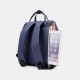 Women Oxford Patchwork Waterproof Anti theft Mommy Handbag Shoulder Bag Backpack Women Oxford Patchwork Waterproof Anti theft Mommy Handbag Shoulder Bag Backpack