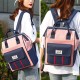 Women Oxford Patchwork Waterproof Anti theft Mommy Handbag Shoulder Bag Backpack Women Oxford Patchwork Waterproof Anti theft Mommy Handbag Shoulder Bag Backpack