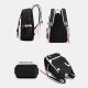 Women Printing USB Charging Large Capacity Backpack Student School Bag Women Printing USB Charging Large Capacity Backpack Student School Bag
