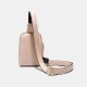 Women 4 Card Slots 6.5 Inch Phone Holder Solid Casual Chest Bag Crossbody Bag Women 4 Card Slots 6.5 Inch Phone Holder Solid Casual Chest Bag Crossbody Bag