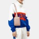 Women 4 Card Slots 6.5 Inch Phone Holder Solid Casual Chest Bag Crossbody Bag Women 4 Card Slots 6.5 Inch Phone Holder Solid Casual Chest Bag Crossbody Bag