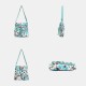 Angel Kiss Women PU Leather Multicolor Printing Waterproof Multi-pocket Anti-theft Crossbody Bag Shoulder Bag Angel Kiss Women PU Leather Multicolor Printing Waterproof Multi-pocket Anti-theft Crossbody Bag Shoulder Bag