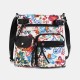 Angel Kiss Women PU Leather Multicolor Printing Waterproof Multi-pocket Anti-theft Crossbody Bag Shoulder Bag Angel Kiss Women PU Leather Multicolor Printing Waterproof Multi-pocket Anti-theft Crossbody Bag Shoulder Bag