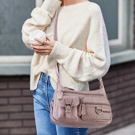 Women Waterproof Multi-pocket Handbag Crossbody Bag Shoulder Bag Women Waterproof Multi-pocket Handbag Crossbody Bag Shoulder Bag