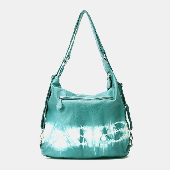 Women Tie Dye Multi-carry Waterproof Large Capacity Crossbody Bag Shoulder Bag Handbag Backpack Women Tie Dye Multi-carry Waterproof Large Capacity Crossbody Bag Shoulder Bag Handbag Backpack