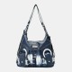 Women Tie Dye Multi-carry Waterproof Large Capacity Crossbody Bag Shoulder Bag Handbag Backpack Women Tie Dye Multi-carry Waterproof Large Capacity Crossbody Bag Shoulder Bag Handbag Backpack