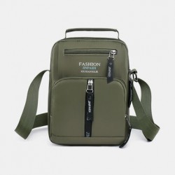 Men Oxford Cloth Multi-pocket Large Capacity Multi-Layers Waterproof Crossbody Bag Shoulder Bag