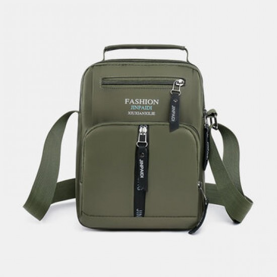 Men Oxford Cloth Multi-pocket Large Capacity Multi-Layers Waterproof Crossbody Bag Shoulder Bag Men Oxford Cloth Multi-pocket Large Capacity Multi-Layers Waterproof Crossbody Bag Shoulder Bag