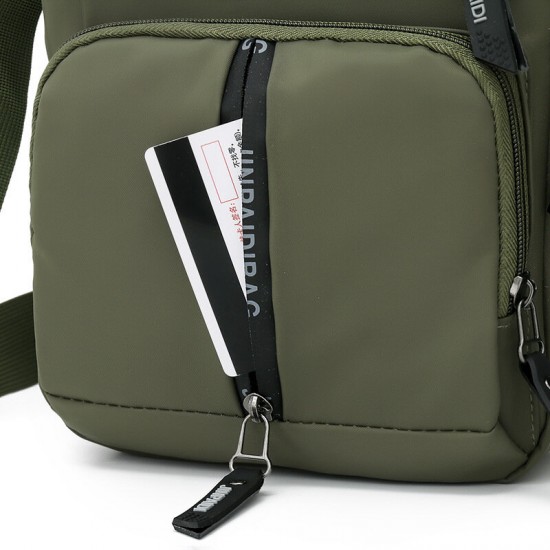Men Oxford Cloth Multi-pocket Large Capacity Multi-Layers Waterproof Crossbody Bag Shoulder Bag Men Oxford Cloth Multi-pocket Large Capacity Multi-Layers Waterproof Crossbody Bag Shoulder Bag