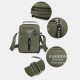 Men Oxford Cloth Multi-pocket Large Capacity Multi-Layers Waterproof Crossbody Bag Shoulder Bag Men Oxford Cloth Multi-pocket Large Capacity Multi-Layers Waterproof Crossbody Bag Shoulder Bag