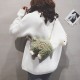 Women Lamb Wool Cute Cartoon 3D Alpaca Shape Soft Creative Small Shoulder Bag Crossbody Bag With Chain Women Lamb Wool Cute Cartoon 3D Alpaca Shape Soft Creative Small Shoulder Bag Crossbody Bag With Chain