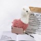 Women Lamb Wool Cute Cartoon 3D Alpaca Shape Soft Creative Small Shoulder Bag Crossbody Bag With Chain Women Lamb Wool Cute Cartoon 3D Alpaca Shape Soft Creative Small Shoulder Bag Crossbody Bag With Chain