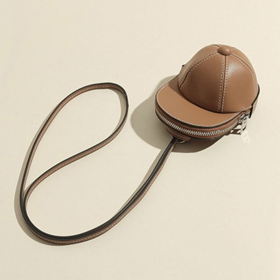 Women Faux Leather Baseball Hat Shape Causl Creative Shoulder Bag Crossbody Bag Women Faux Leather Baseball Hat Shape Causl Creative Shoulder Bag Crossbody Bag