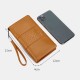 Women Faux Leather Retro Large Capacity 6.3 Inch Phone Bag Multi-slot Card Holder Clutch Wallet Women Faux Leather Retro Large Capacity 6.3 Inch Phone Bag Multi-slot Card Holder Clutch Wallet