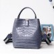 Women Genuine Leather Cowhide Alligator Pattern Vintage Casual Multi-carry Handbag Crossbody Bag Women Genuine Leather Cowhide Alligator Pattern Vintage Casual Multi-carry Handbag Crossbody Bag