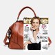 Women Genuine Leather Cowhide Vintage Travel Outdoor Multi-carry Large Capacity Storage Bag Handbag Crossbody Bag Women Genuine Leather Cowhide Vintage Travel Outdoor Multi-carry Large Capacity Storage Bag Handbag Crossbody Bag