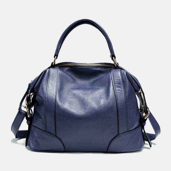 Women Genuine Leather Cowhide Vintage Travel Outdoor Multi-carry Large Capacity Storage Bag Handbag Crossbody Bag Women Genuine Leather Cowhide Vintage Travel Outdoor Multi-carry Large Capacity Storage Bag Handbag Crossbody Bag