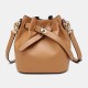 Women Genuine Leather Cowhide Casual Elegant Multi-carry Shoulder Bag Crossbody Bag Bucket Bag Women Genuine Leather Cowhide Casual Elegant Multi-carry Shoulder Bag Crossbody Bag Bucket Bag