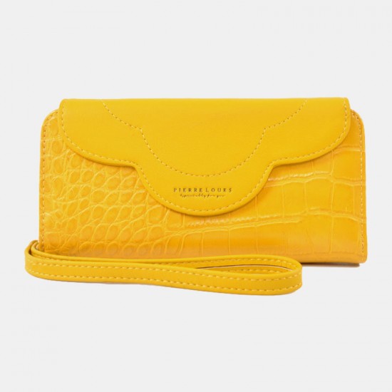 Women Faux Leather Alligator Pattern Large Capacity 6.3 Inch Phone Bag Clutch Bag Wallet Women Faux Leather Alligator Pattern Large Capacity 6.3 Inch Phone Bag Clutch Bag Wallet
