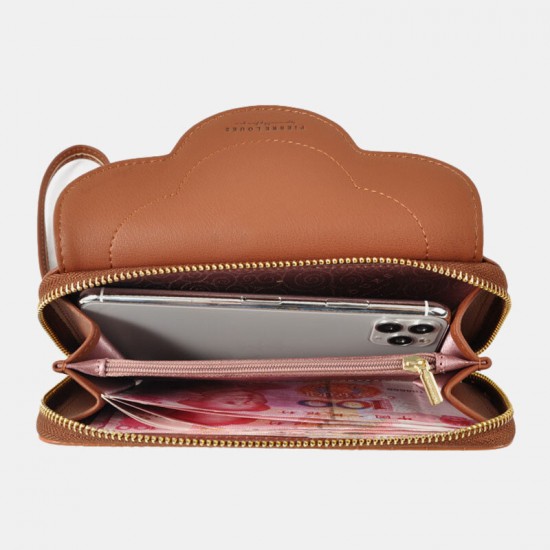 Women Faux Leather Alligator Pattern Large Capacity 6.3 Inch Phone Bag Clutch Bag Wallet Women Faux Leather Alligator Pattern Large Capacity 6.3 Inch Phone Bag Clutch Bag Wallet