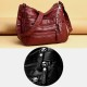 Women PU Leather Retro Casual Large Capacity Multi-Pocket French Handbag Crossbody Bags Women PU Leather Retro Casual Large Capacity Multi-Pocket French Handbag Crossbody Bags