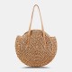 Women Simplicity Stripe Straw Bag Handbags Tote Retro Beach Bag Women Simplicity Stripe Straw Bag Handbags Tote Retro Beach Bag