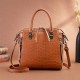4 PCS Vintage Croc Embossed Wallet Large Capacity Clutch Bag Handbag Shoulder Bag Crossbody Bag 4 PCS Vintage Croc Embossed Wallet Large Capacity Clutch Bag Handbag Shoulder Bag Crossbody Bag