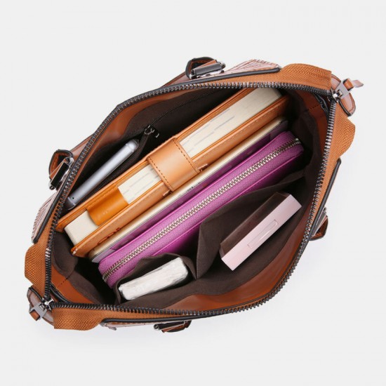 4 PCS Vintage Croc Embossed Wallet Large Capacity Clutch Bag Handbag Shoulder Bag Crossbody Bag 4 PCS Vintage Croc Embossed Wallet Large Capacity Clutch Bag Handbag Shoulder Bag Crossbody Bag