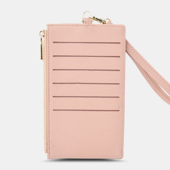 Women PU Leather Large Capacity Multi-card Slot Card Holder 6.5 Inch Phone Bag Clutch Bags Women PU Leather Large Capacity Multi-card Slot Card Holder 6.5 Inch Phone Bag Clutch Bags