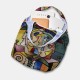 Women Abstract Figures Pattern Print Handbag Shoulder Bag Lightweight Shopping Cloth Bags Women Abstract Figures Pattern Print Handbag Shoulder Bag Lightweight Shopping Cloth Bags