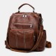 Women PU Leather Large Capacity Multi-pocket Retro Messenger Backpack Crossbody Bag Shoulder Bag Women PU Leather Large Capacity Multi-pocket Retro Messenger Backpack Crossbody Bag Shoulder Bag