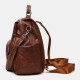 Women PU Leather Large Capacity Multi-pocket Retro Messenger Backpack Crossbody Bag Shoulder Bag Women PU Leather Large Capacity Multi-pocket Retro Messenger Backpack Crossbody Bag Shoulder Bag