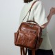 Women PU Leather Large Capacity Multi-pocket Retro Messenger Backpack Crossbody Bag Shoulder Bag Women PU Leather Large Capacity Multi-pocket Retro Messenger Backpack Crossbody Bag Shoulder Bag