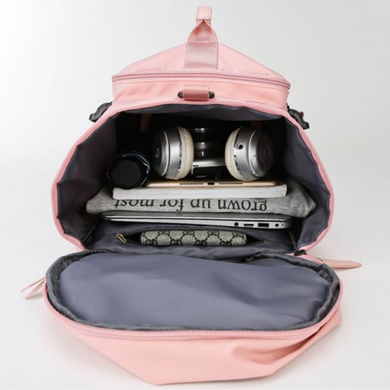 Women Travel Waterproof Shoe Position Large Capacity Multi-pocket Backpack Multi-carry Shoulder Bag Women Travel Waterproof Shoe Position Large Capacity Multi-pocket Backpack Multi-carry Shoulder Bag