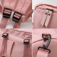 Women Travel Waterproof Shoe Position Large Capacity Multi-pocket Backpack Multi-carry Shoulder Bag Women Travel Waterproof Shoe Position Large Capacity Multi-pocket Backpack Multi-carry Shoulder Bag