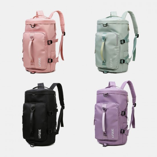 Women Travel Waterproof Shoe Position Large Capacity Multi-pocket Backpack Multi-carry Shoulder Bag Women Travel Waterproof Shoe Position Large Capacity Multi-pocket Backpack Multi-carry Shoulder Bag